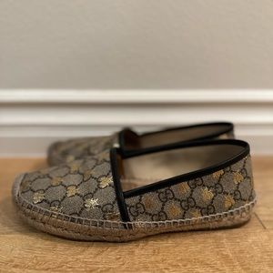 Gucci women’s Espadrilles with gold bees